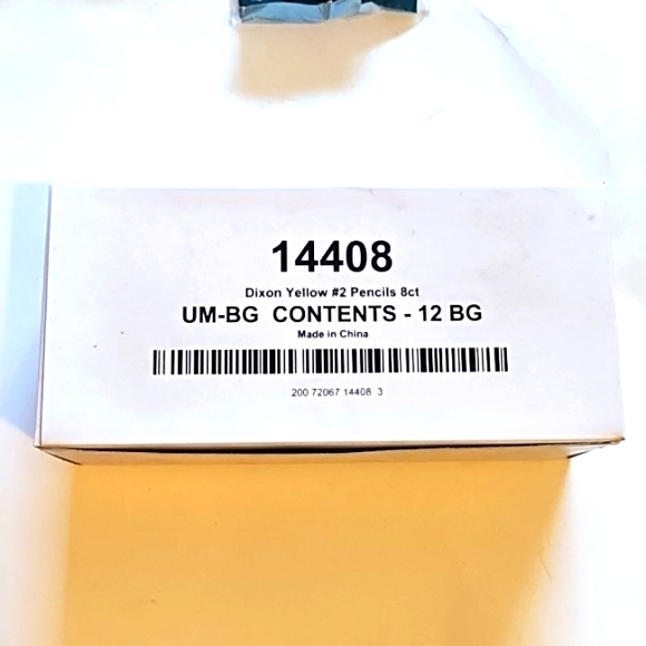 New Dixon Yellow #2 Wooden Pencils (8ct) - Picture 6 of 8